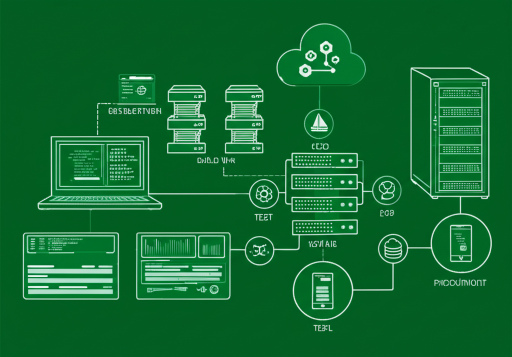 DevOps services illustration