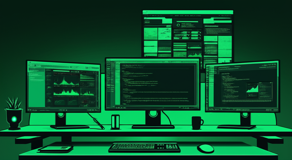 Comprehensive web development solutions illustration